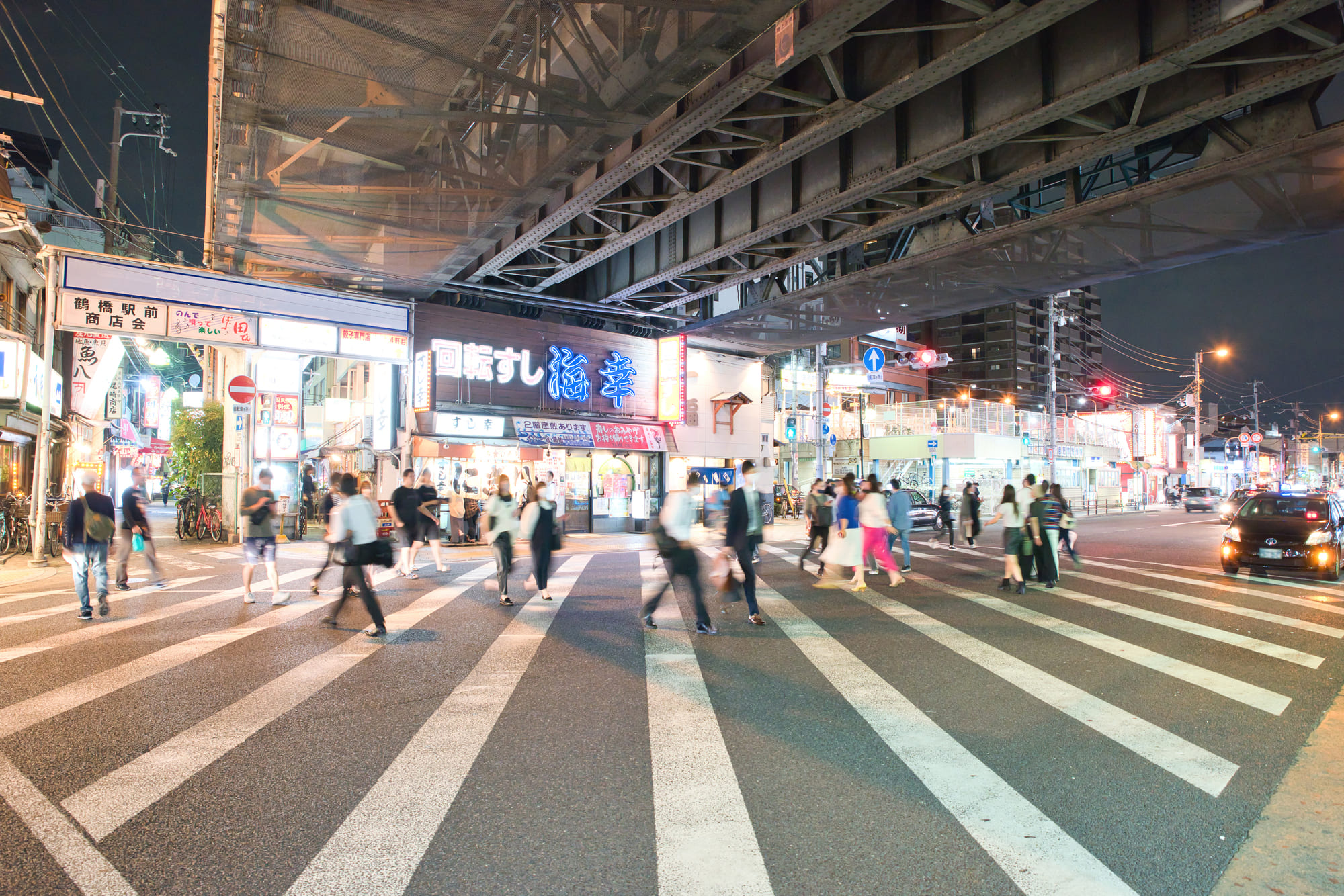 鶴橋駅周辺の治安について